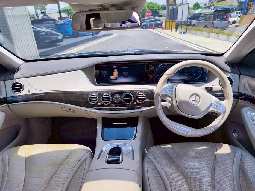 รหัสรถ KPV5585 2017 BENZ S500e EXECUTIVE สีเทา 9