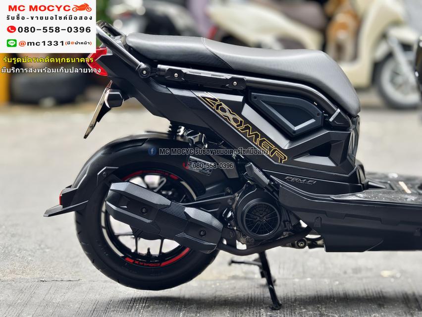 zoomer x 2019 วิ่ง10000โล รถบ้านแท้ เครื่องท่อเดิมชุดสีสวย เล่มชุดโอนครบ  No1051 17