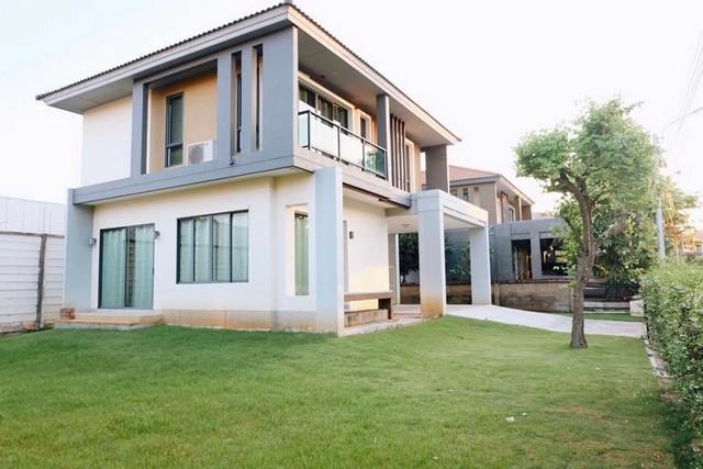 บ้านเดี่ยว 2 ชั้น 3 ห้องนอน 3 ห้องน้ำ มีเฟอร์นิเจอร์พร้อมเข้าอยู่ ในหมู่บ้านฮาบิเทีย พาร์ค เทียนทะเล28 1