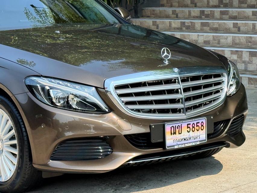 2015 BENZ C180 EXCLUSIVE รถมือเดียวออกป้ายแดง รถวิ่งน้อยเพียง 39,000 กม รถเข้าศูนย์ทุกระยะ รถไม่เคยมีอุบัติเหตุครับ รูปที่ 7