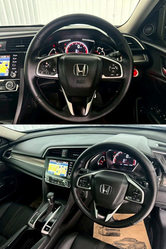 อย่างหล่อ ฟรีดาวน์ได้ Honda Civic FC 1.5 RS Turbbo เกียร์ออโต้ รูปที่ 11
