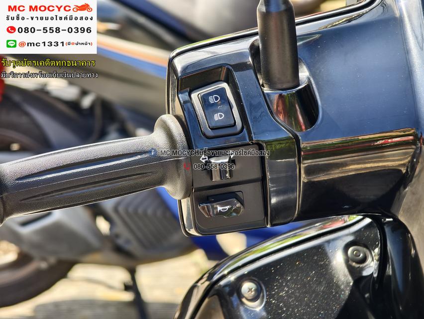 Fazzio 125 2025 วิ่ง100โล มีระบบYconnect กุญแจบุคเซอวิสครบ NO1217    7