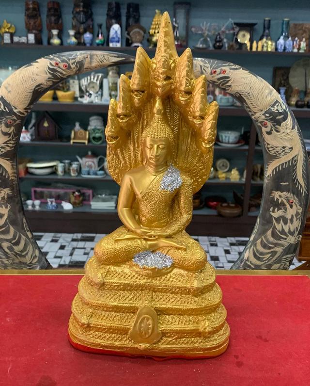 พระนาคปรก เนื้อปูน