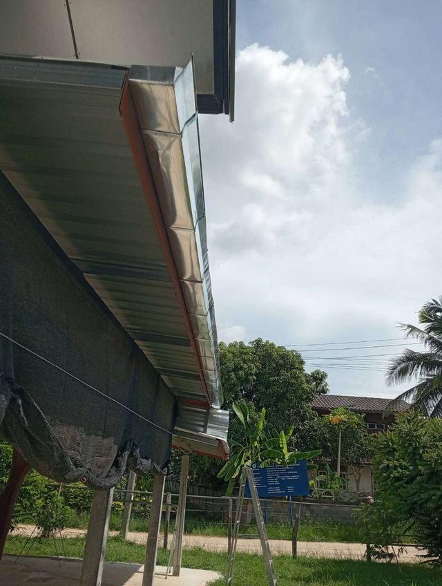 ช่างรางน้ำฝนอุตรดิตถ์ รางน้ำฝนสังกะสี  ติดตั้งรางน้ำฝนอุตรดิตถ์ รับเหมารับติดตั้งท่อดูควัน ติดตั้งกันสาดอุตรดิตถ์ผ้าใบ  8