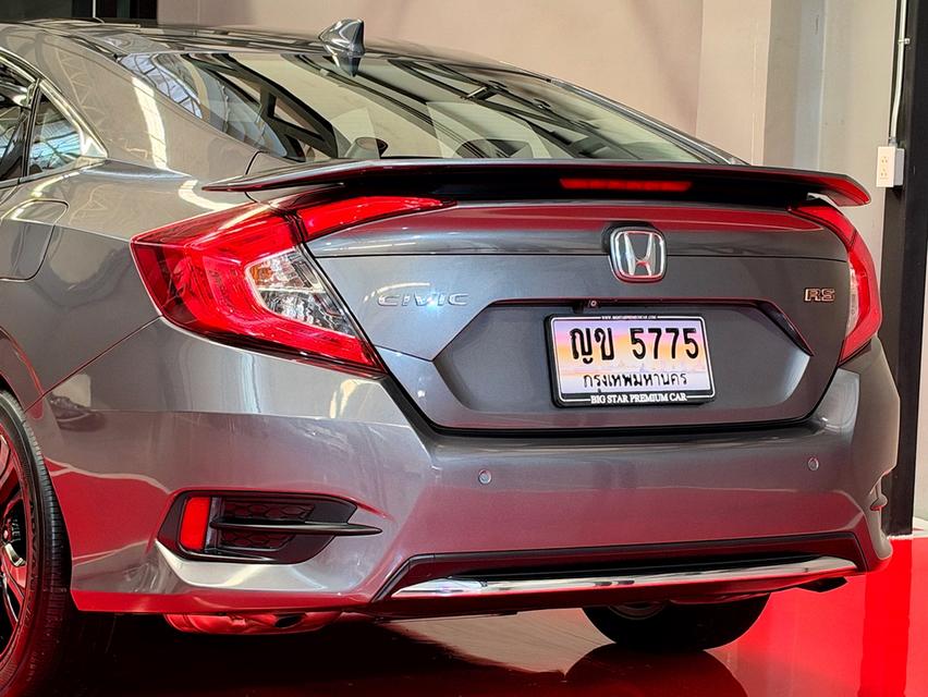 2020 HONDA CIVIC 1.5 TURBO RS MINORCHANGE รถมือเดียวออกป้ายแดง รถวิ่งน้อย เข้าศูนย์ทุกระยะ รถไม่เคยมีอุบัติเหตุครับ รูปที่ 9