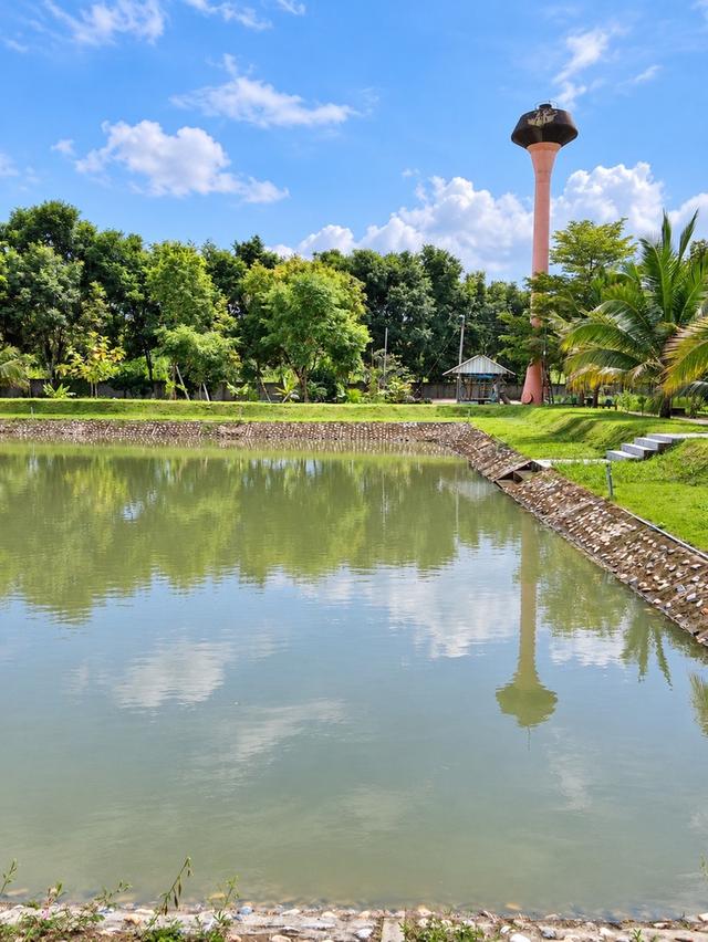 ขายที่ดินพร้อมบ้านสวน ทำเลธรรมชาติ มีบ่อปลาและระบบน้ำพร้อมใช้ 4