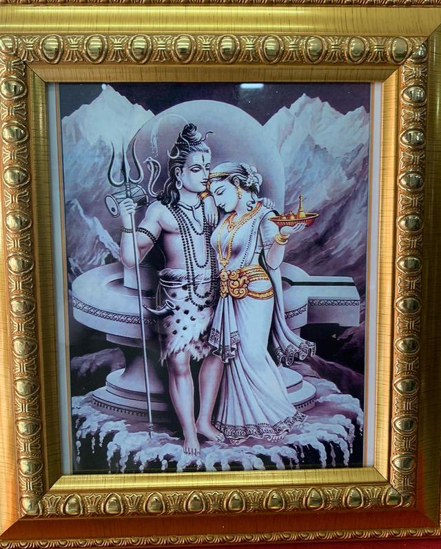ภาพพระศิวะ พร้อมกรอบ 2