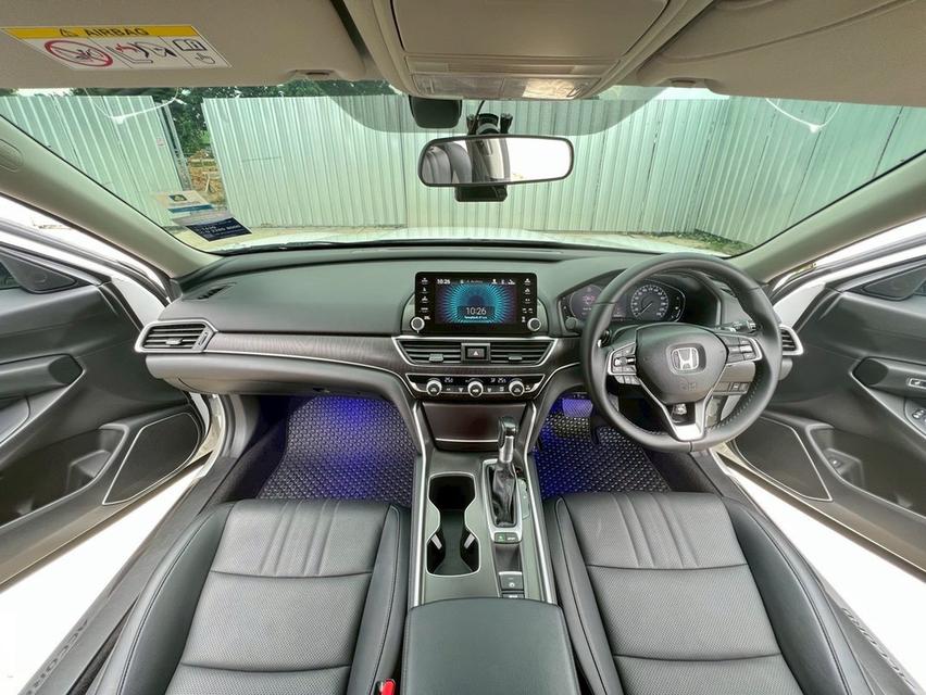 รหัสรถ AP8844 Honda Accord 1.5 Turbo el ปี 2020 สีขาวมุก 7