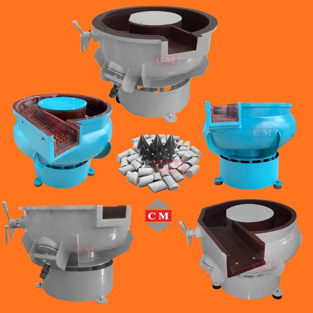 ขาย เครื่องขัดผิวโลหะแบบเขย่า มีสะพาน ทุกขนาด หินขัด น้ำยา