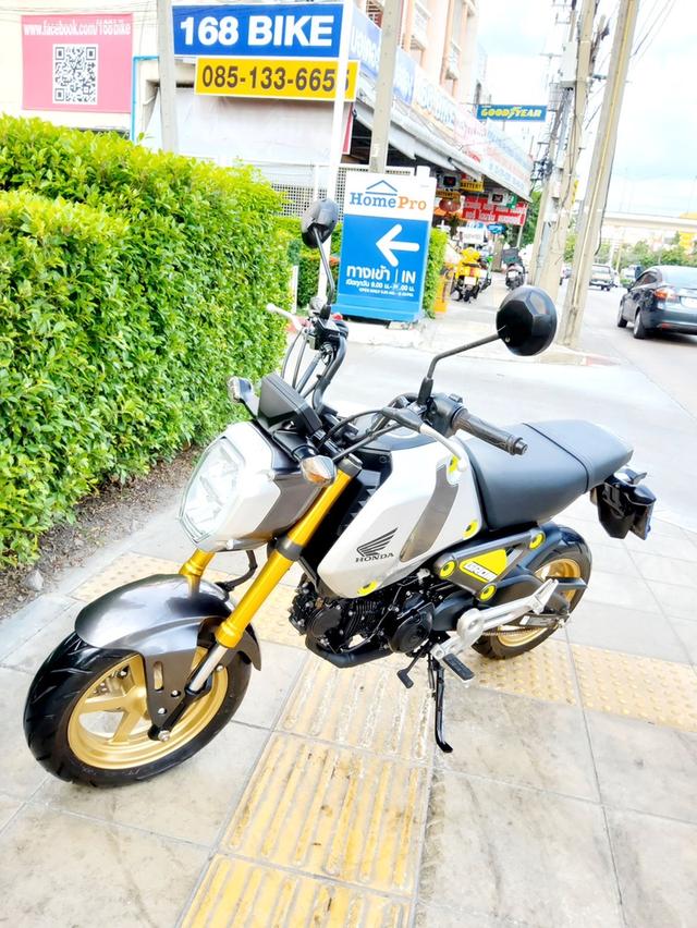 Honda Grom ABS G-sensor ตัวท็อป ปี2022 สภาพเกรดA 2596 km เอกสารพร้อมโอน 5