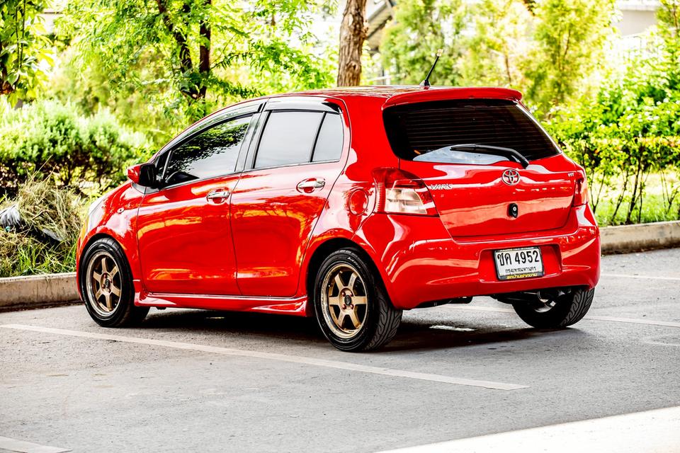 Toyota Yaris 1.5E ปี 2006 เกียร์ Auto สีแดง  8