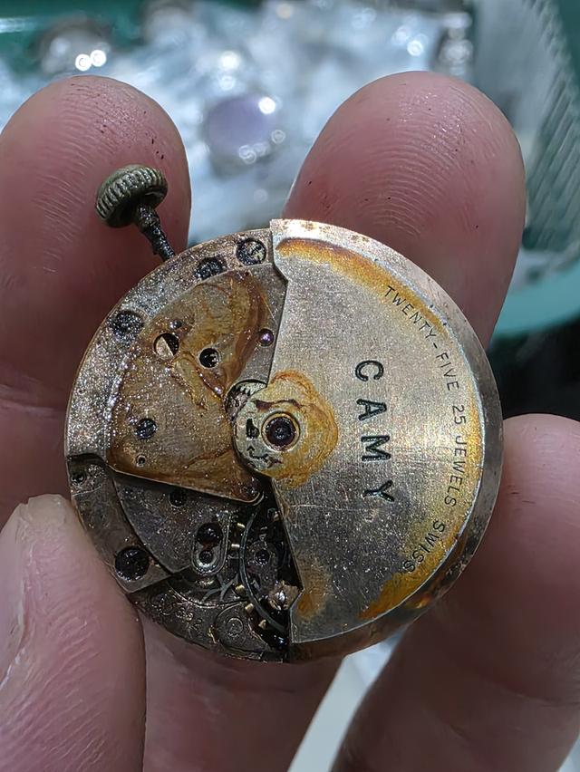 A.อะไหล่ เครื่อง นาฬิกา CAMY WATCH PARTS ของเก่าเก็บ สวยหายากรุ่นเก่า ขายตามสภาพ พร้อมส่ง