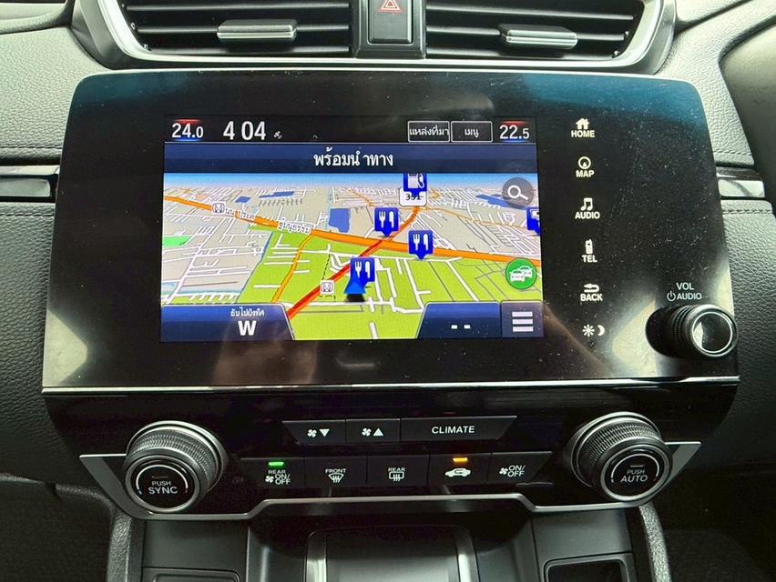 HONDA CRV 1.6EL 4WD TOP 2021 สีดำ ดีเซล MINOR CHANGE มือเดียว เข้าศูนย์ทุกระยะ 9