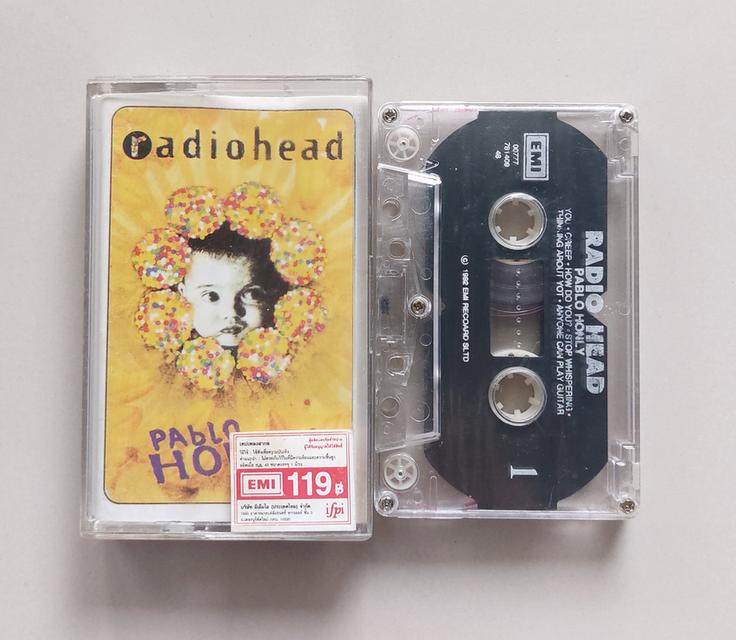 □มือ2 เทปเพลง วง RADIOHEAD□อัลบั้ม PABLO HONLY (ลิขสิทธิ์แท้)(แนว rock) 4