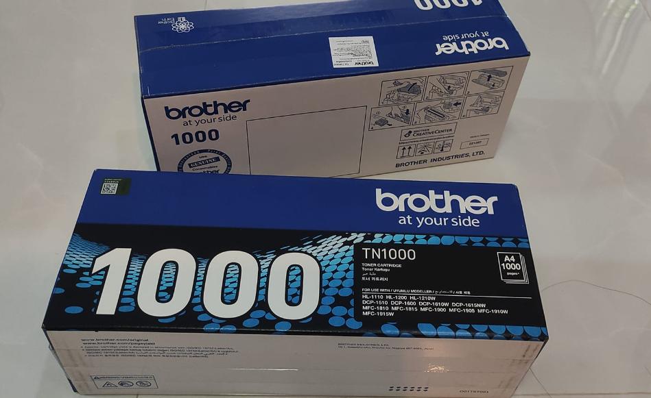 ตลับหมึก brother : TN1000 และ DR1000 4