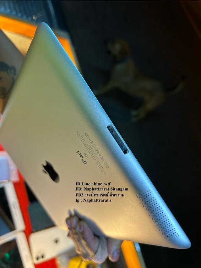 IPad3 16GB TH เครื่องศูนย์ไทย สภาพสวยแบตดี โหลดแอพได้ ใช้งานปกติ