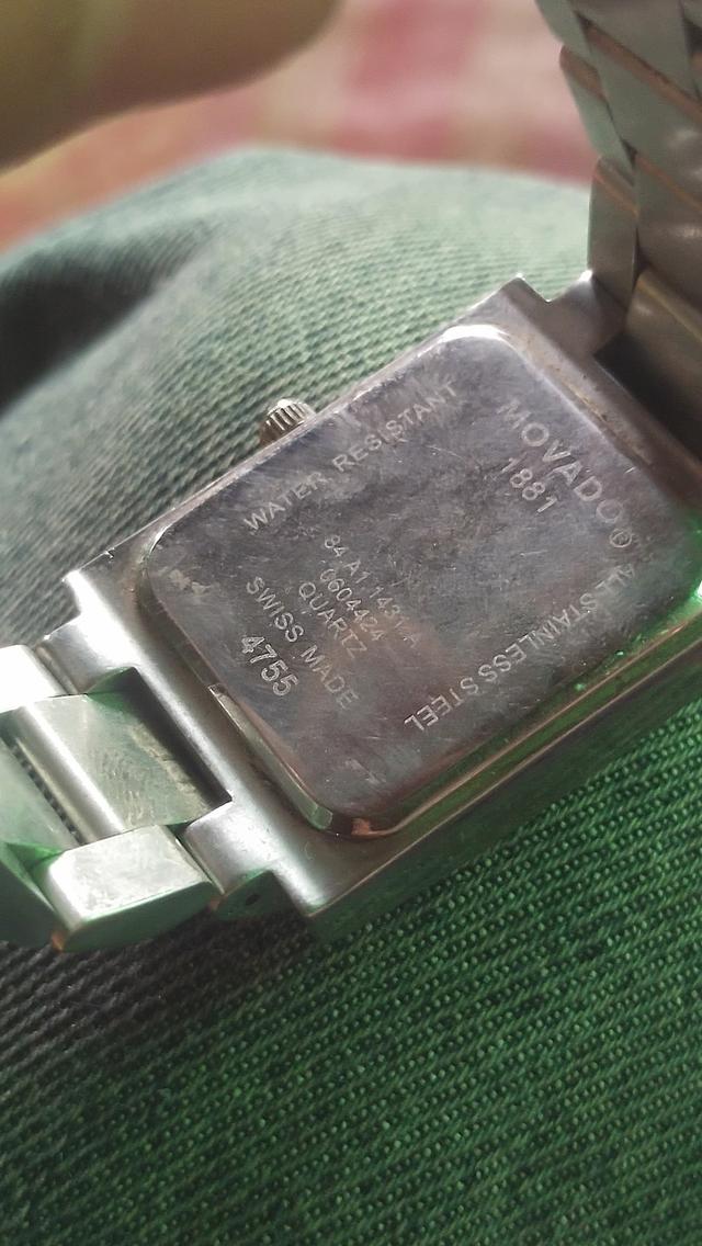 Movado 1881 รุ่น 84 A1 1431 A ระบบ Quartz ตัวเรือนเป็น Stainless Steel และเป็น Swiss Made รูปที่ 3