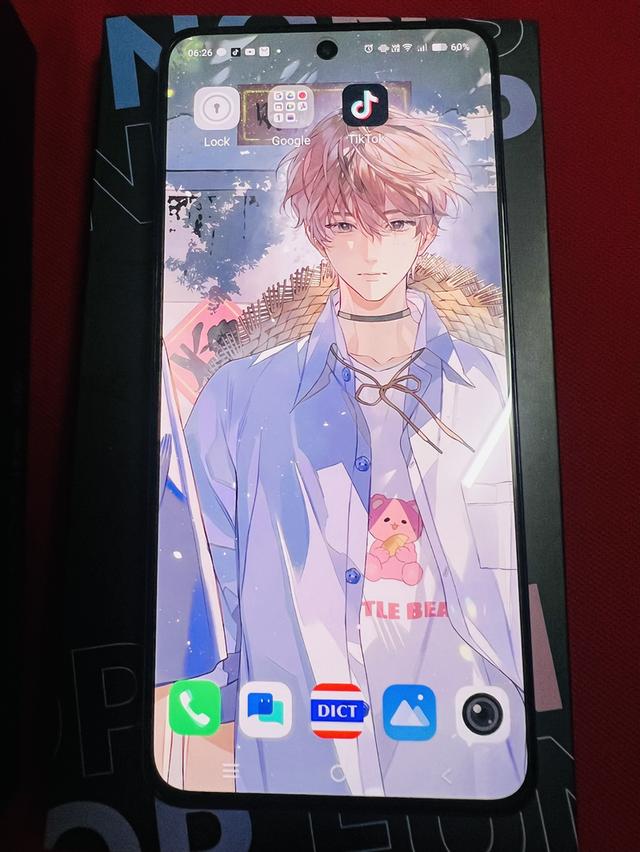 Vivo V60lite สีฟ้า สภาพใหม่มาก อุปกรณ์ครบกล่อง