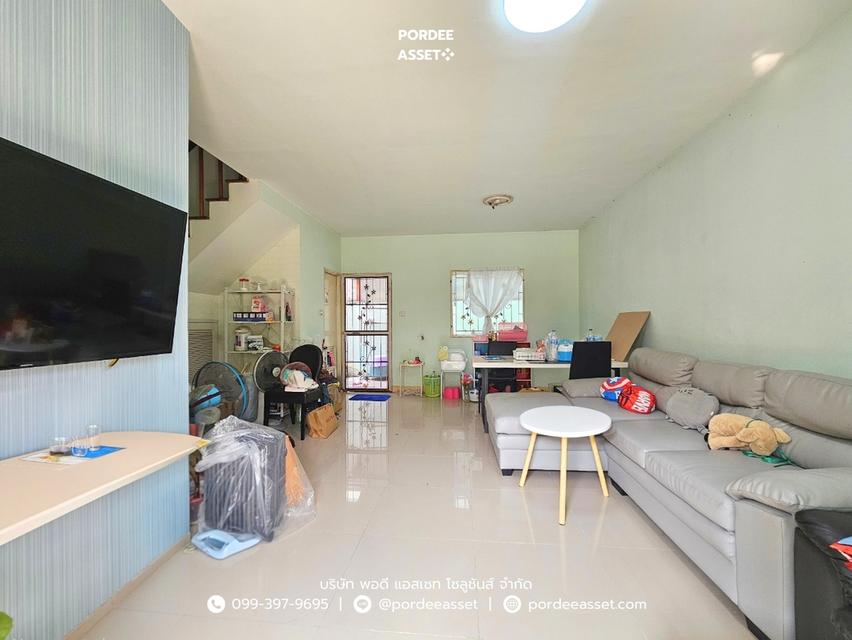 ขายถูก!! ทาวน์โฮม 2 ชั้น บ้านพฤกษาวิลล์7 คลอง2 (ขนาด 18 ตร.ว.) ถ. รังสิต-นครนายก ธัญบุรี ปทุมธานี : Baan Pruksa Ville 7 Khlong Song 3
