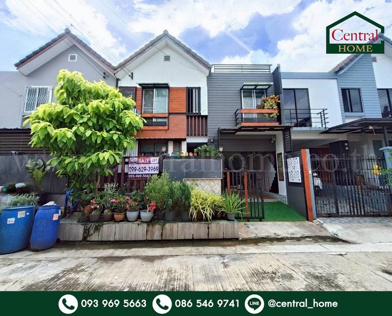 ทาวน์เฮ้าส์ ไรมอนด์ พาร์ค ซอยบางปลา 12 บางพลี - สมุทรปราการ 1