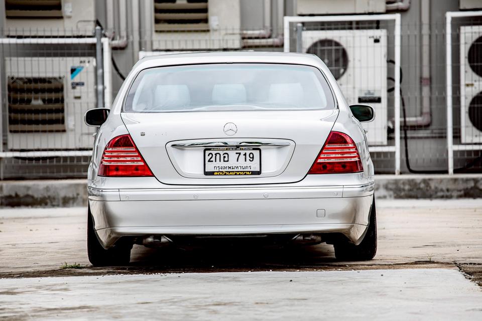 Benz S280 ปี 2001 สีเทา สวยมีทรง โช็คถุงลม