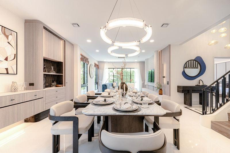 ให้เช่าบ้านเดี่ยวหรู | Nantawan Rama 9 – New Krungthep Kreetha  บ้านเดี่ยวระดับ Luxury พร้อมอยู่ ทำเลกรุงเทพกรีฑาใหม่ พื้นที่กว้าง ฟังก์ชันครบ 2