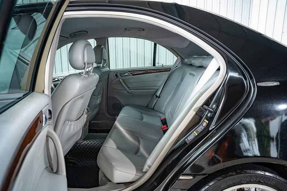 #BENZ C-CLASS, C180 1.8 KOMPRESSOR ELEGANCE ปี 2005 สีดำ�โฉม W203 ปี00-08(เลขไมล์ 247,410)ราคาขายตัด(เงินสด) 128,000.- (ขายเงินสดเท่านั้น) รูปที่ 12