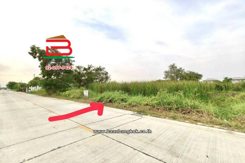 ที่ดินเปล่า เนื้อที่ 100 ตร.ว. ซอยไสวประชาราษฎร์ 35 (ซอยร่วมสุข 9), ใกล้ตลาดเอซี.ลำลูกกาคลอง 4 ถนนไสวประชาราษฎร์ ตำบลลาดสวาย อำเภอลำลูกกา ปทุมธานี 2