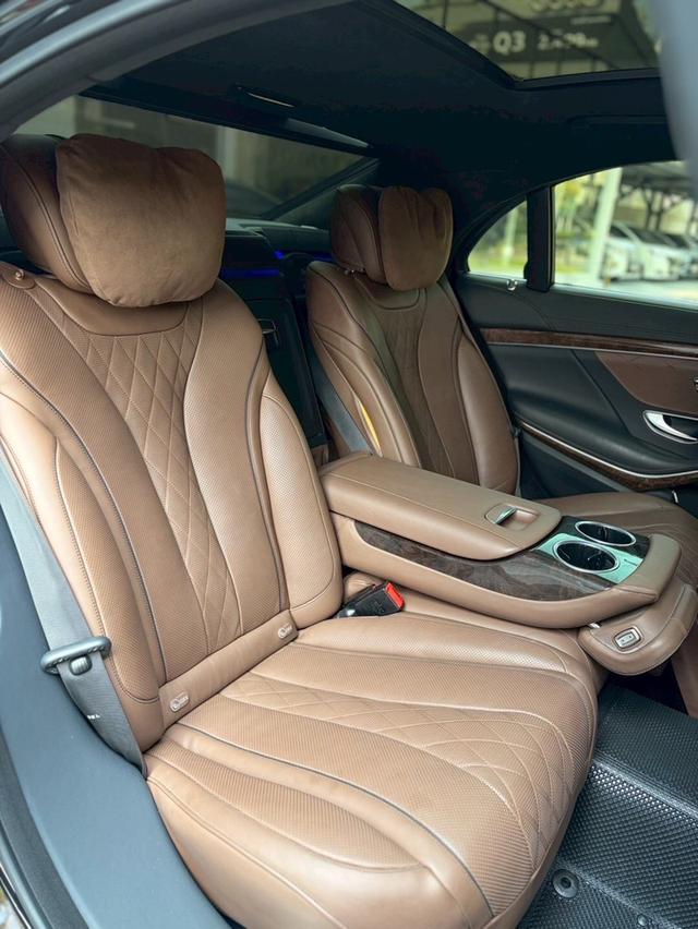 Benz S500e AMG 3.0 AMG W.222 รถปี2017 ไมล์5x,xxxKm.มีประวัติศูนย์ ไม่เคยเกิดอุบัติเหตุผ่านการตรวจรับรองสภาพรถ2สถาบันราคา1,380,000บาทได้ไปคุ้มแน่นอนครั รูปที่ 14