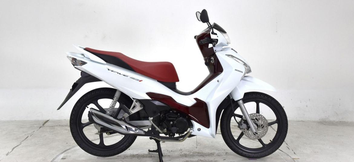 Honda Wave สีขาว สวยมาก 1