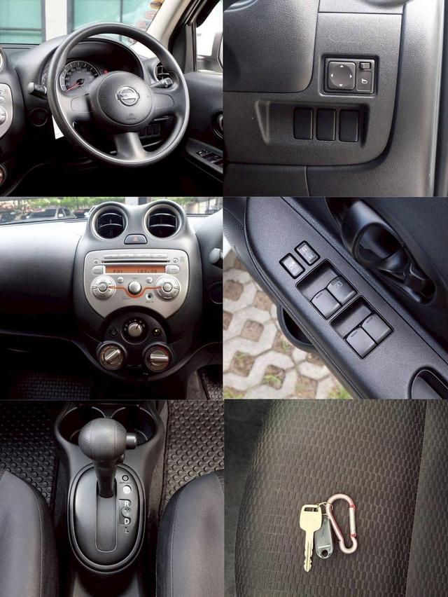 รหัสรถ KN7181 NISSAN MARCH รุ่น E 1.2 เบนซิน AUTO ปี 2013 15