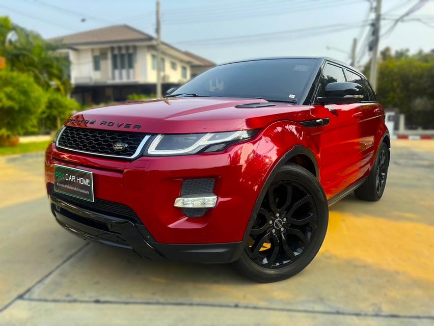 Range Rover Evoque SI4 TOP AT sunroof 2012 หล่อจัด คุมโทนแดงดำ🔴⚫️