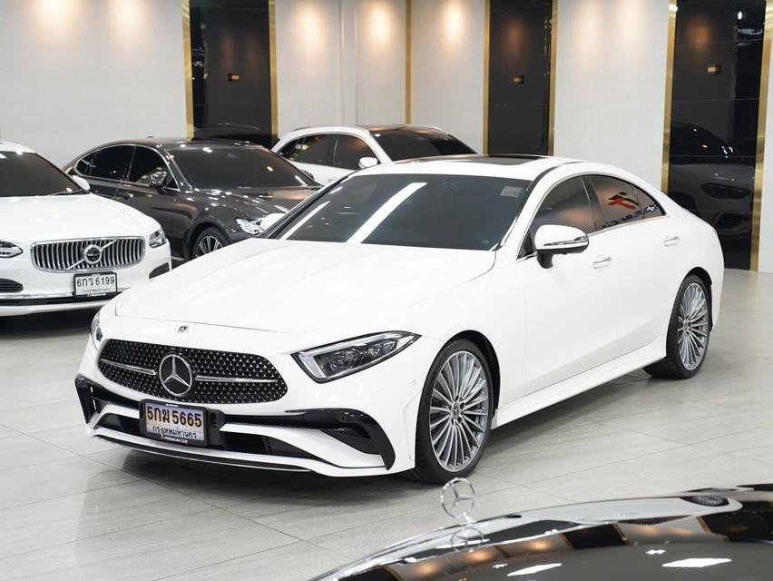 Mercedes-Benz CLS220d AMG Premium Facelift ปี 2024 สีขาว