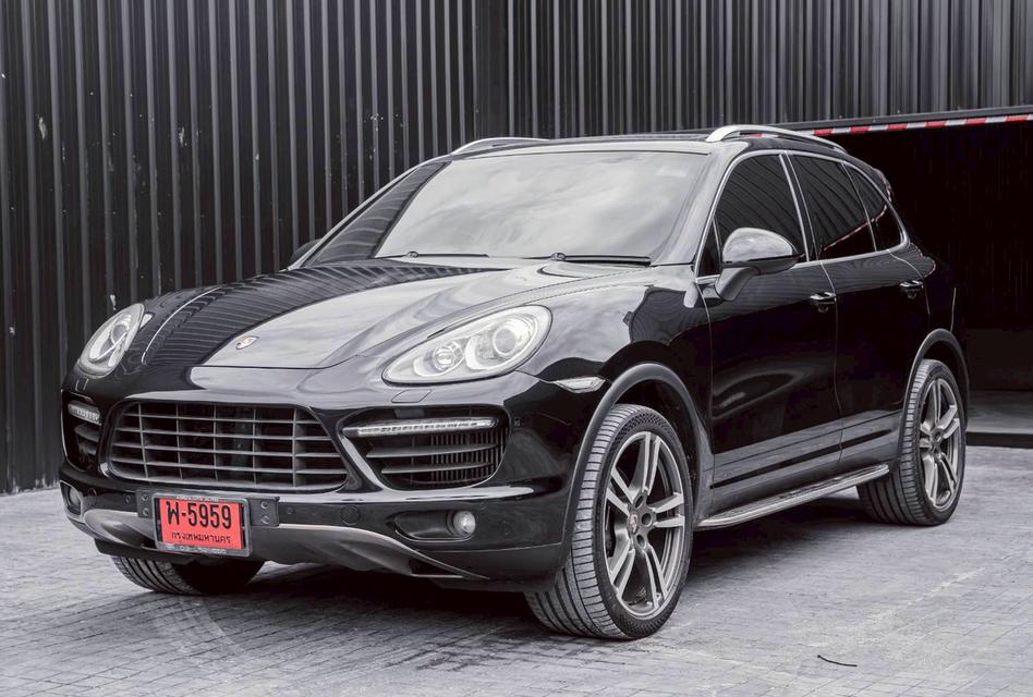 รหัสรถ 67GG17 🔥 PORSCHE CAYENNE DIESEL 3.0 V6 ปี 2012 (ฝาดำ) 🔥