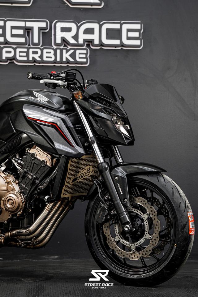 CB650F ดำ 2017 ราคาเงินสด 115,000 บาท รูปที่ 9