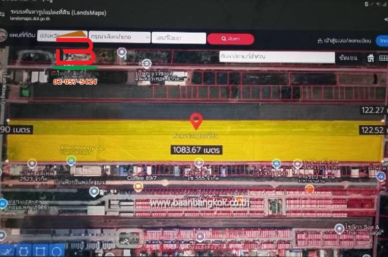 ที่ดินเปล่า ถนนเลียบตะวันออกคลอง 7, เทศบาลลำลูกกา ซอย 3 เนื้อที่ 84-1-19 ไร่ ตำบลลำลูกกา อำเภอลำลูกกา จังหวัดปทุมธานี 12