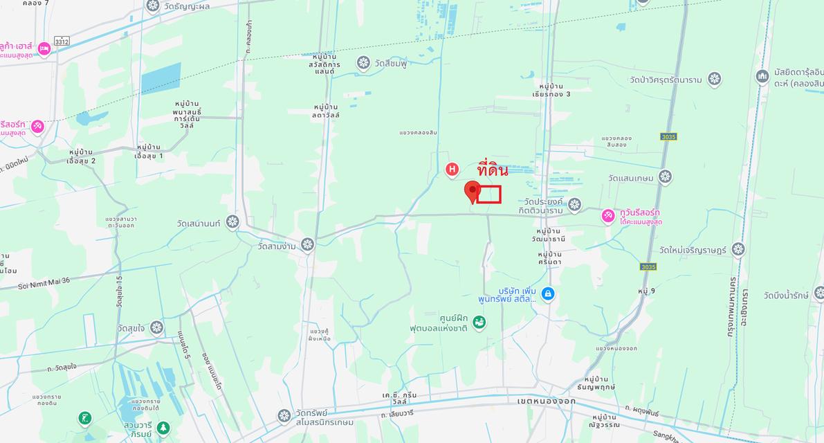 ขายที่ดินหนองจอก 1 ไร่ 2 งาน 73.0 ตารางวา ราคา 5ล้านบาทถ้วน 6