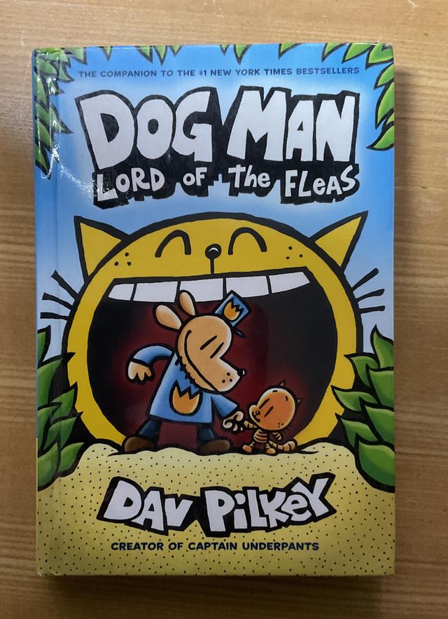 หนังสือการ์ตูนภาษาอังกฤษเด็ก dog man ปกแข็งมือสองสภาพใหม่ รูปที่ 2