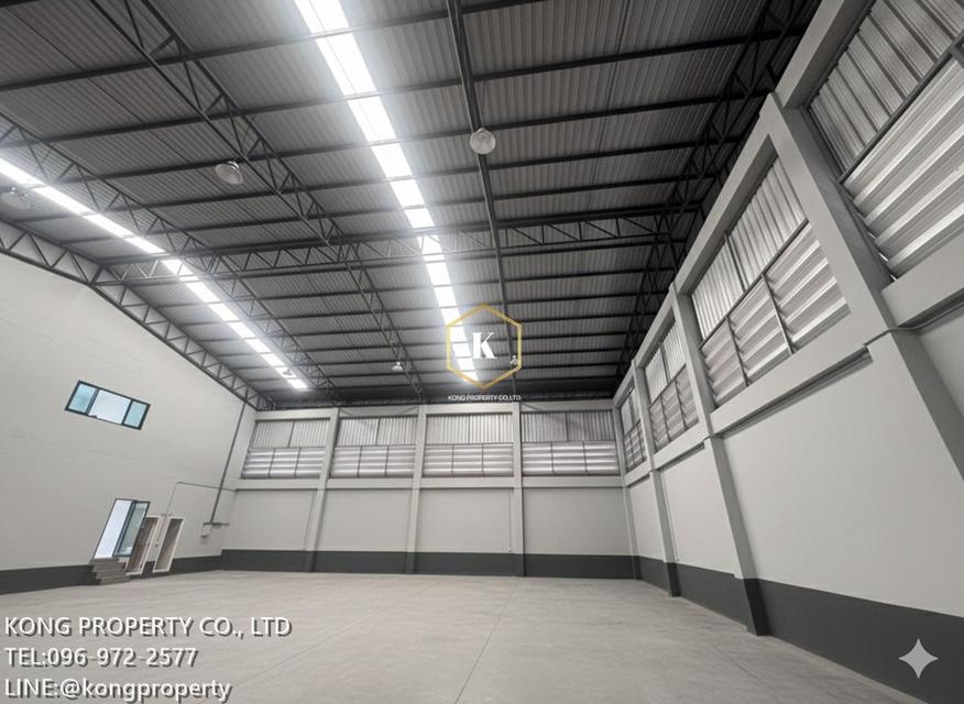 ให้เช่าโรงงาน พื้นที่สีม่วง อ้อมน้อย กระทุ่มแบน สมุทรสาคร ขอ ร.ง.4 800 ตรม 4