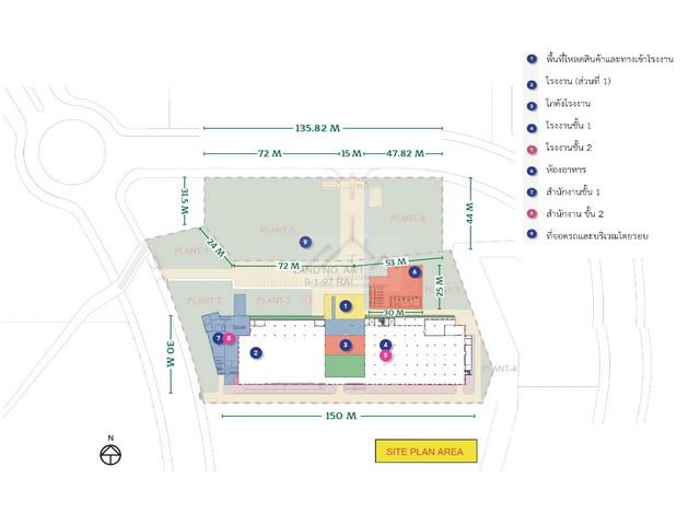 ขายที่ดินพร้อมโรงงาน 14 ไร่ พื้นที่ภายในกว่า 10,000 ตรม. ผังสีม่วง ในนิคมอุตสาหกรรมสินสาคร สมุทรสาคร ใกล้ถนนเอกขัย และถน 2