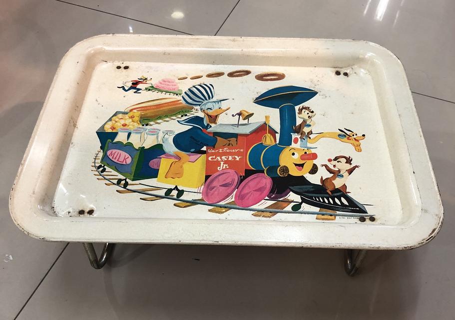 Vintage Folding Metal Tray (Disney design) 3