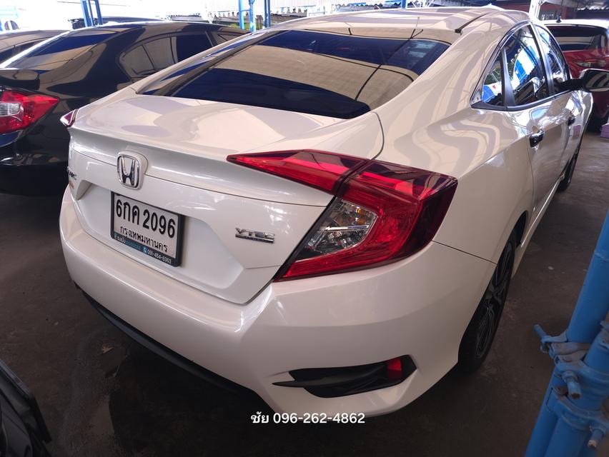 ปี 2017 #HONDA #CIVIC #FC 1.5 Turbo A/T (6กค 2096 กทม) **เลขไมล์ 129,xxx km. สีขาว ( ถ่ายจากสถานที่จริง) รูปที่ 11
