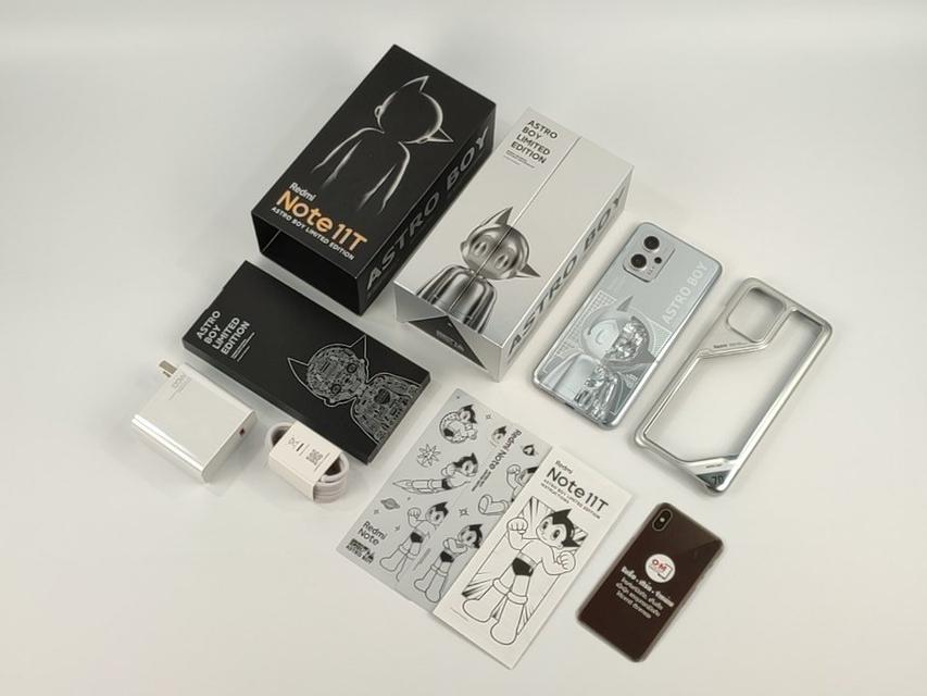 ขาย/แลก Redmi Note 11T Astro Boy Limited Edition (อะตอม เจ้าหนูพลังปรมาณู) 8/256 สวยมาก ครบกล่อง เพียง 14,900 บาท  5