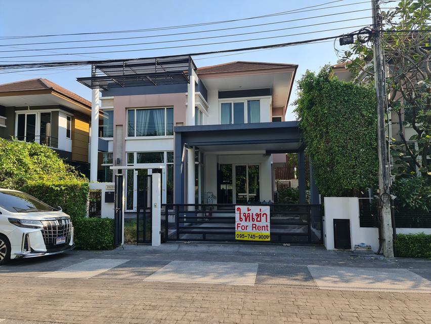 ขาย(Sale)–ให้เช่า(Rent) บ้านเดี่ยวสุดหรู พร้อมอยู่ โครงการ The Gallery House (ลาดพร้าว ซ.1) 70.2 ตรว (2 ชั้น 5 ห้องนอน 4 ห้องน้ำ) 22.8 ล้าน 1