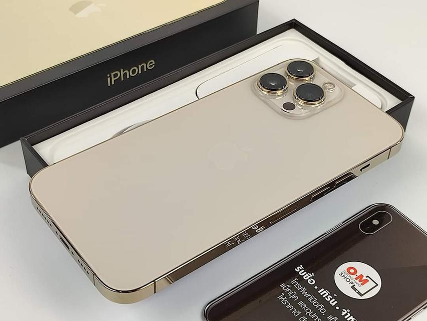 ขาย/แลก IPhone13 Pro Max 256GB Gold ศูนย์ไทย ประกันศูนย์ สวยมาก แท้ ครบยกกล่อง เพียง 38,900 บาท 5
