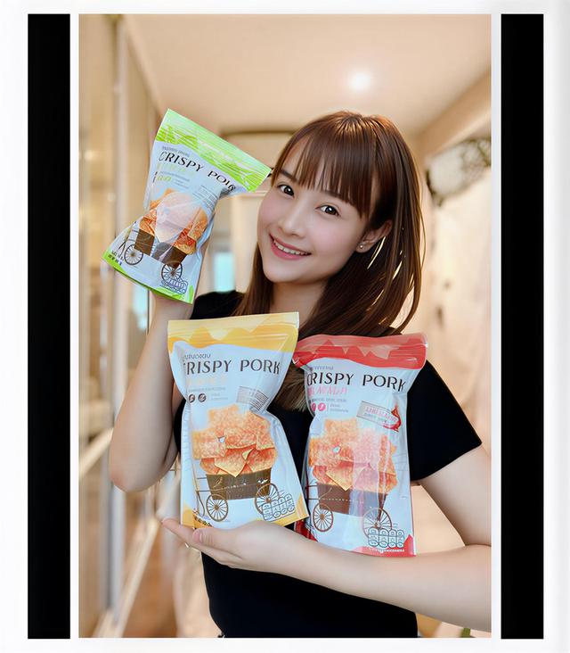 หมูแผ่นยิ้มยิ้ม ขายง่าย กำไรดี