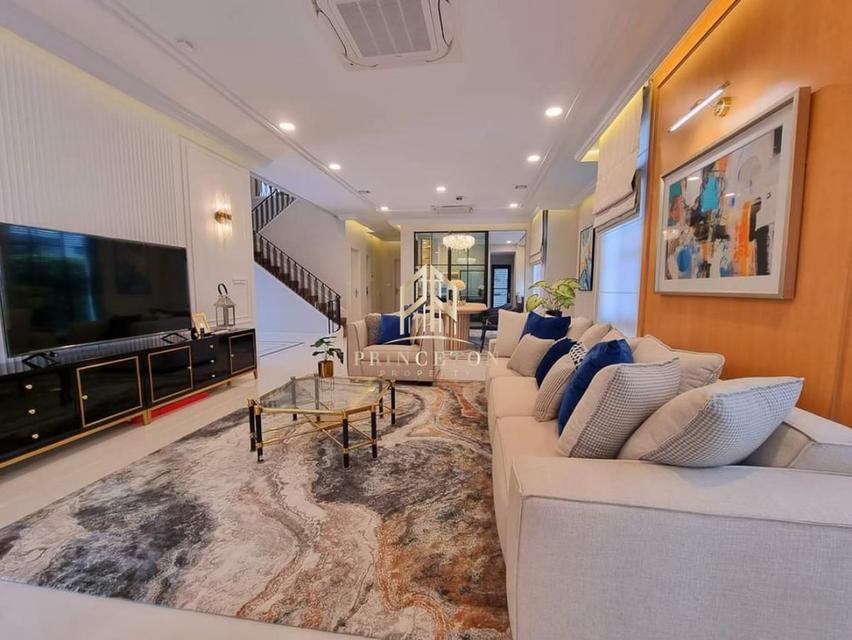 House for rent  Nantawan Rama 9 New Krungthep Kreetha  fully furnished ให้เช่า บ้านเดี่ยว นันทวัน พระราม 9 กรุงเทพกรีฑาตัดใหม่  เฟอร์นิเจอร์ครบ 4