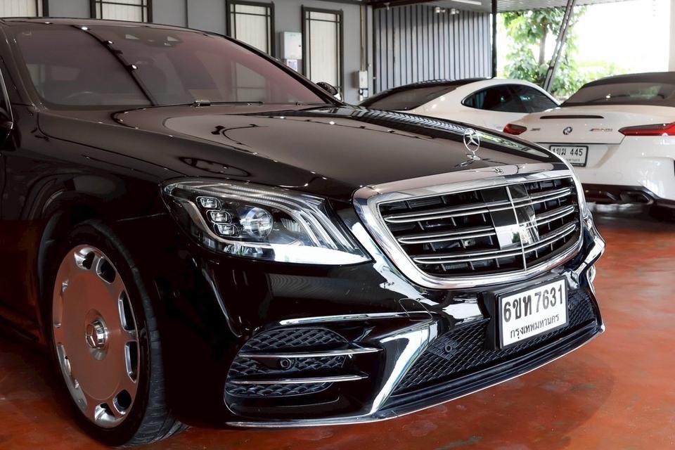 รหัสรถ MMA7631 Mercedes-Benz S350d AMG Premium (Facelift) ปี 2018 ออกศูนย์ปี 2019 จดทะเบียนปี 2025 2