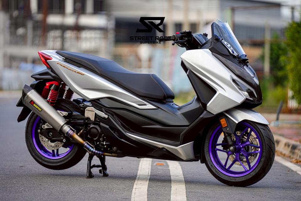2023 Honda 🔥Forza 350 RS ปี 2023 สีเทาซิลเวอร์ | แต่งครบ หล่อจัด ใช้เงินน้อย! 🔥 2