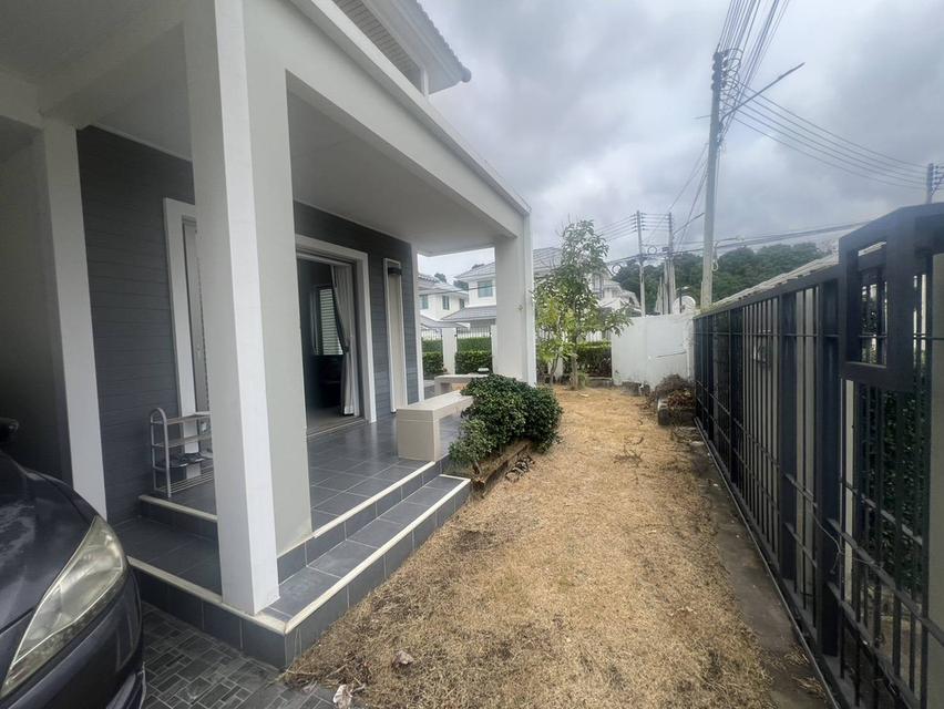 บ้านให้เช่า บ้านเดี่ยว 2 ชั้น หลังมุม 65 ตร.วา พร้อมอยู่  หมู่บ้านไลฟ์ อิน เดอะ การ์เด้น บ้านฉาง ระยอง 4